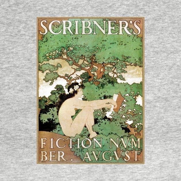 Scribner's fiction number (1897) by Maxfield Parrish by WAITE-SMITH VINTAGE ART